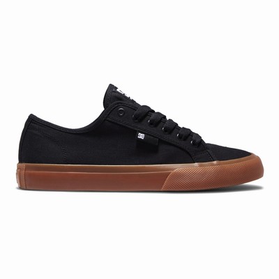 DC Manual Men's Black Skate Shoes Australia Online EUB-832